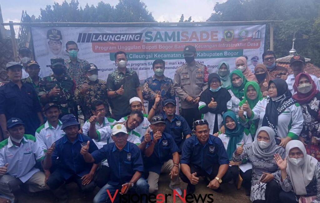 Desa Cileungsi Kecamatan Ciawi Kab Bogor  melaunching Realisasi SAMISADE